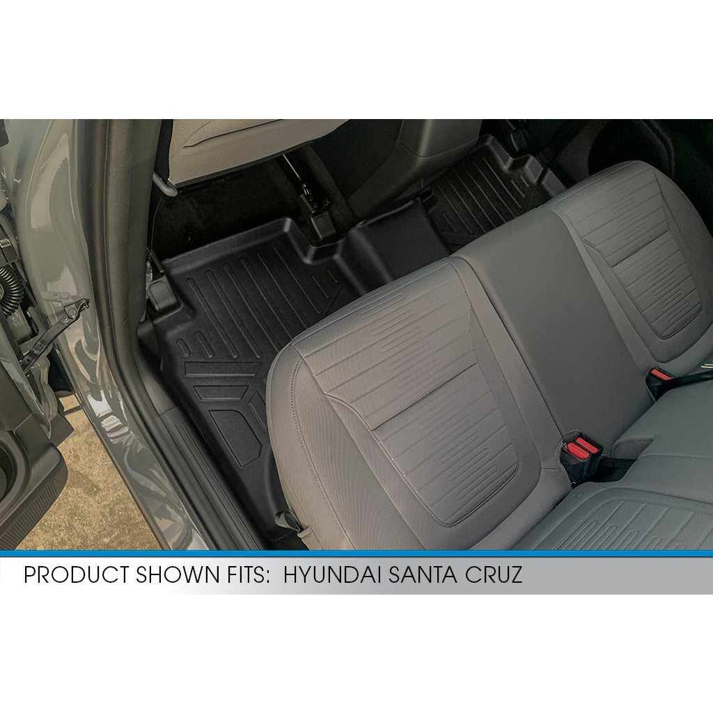 SMARTLINER Custom Fit Floor Liners For 2022-2023 Hyundai Santa Cruz