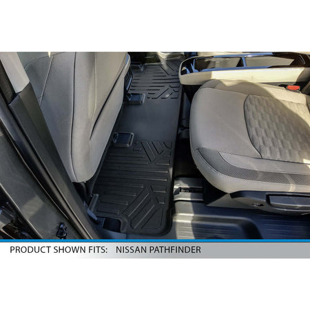 Smart Liner USA Motor Vehicle Interior Fittings SMARTLINER Custom Fit Floor Liners For 2022-2025 Nissan Pathfinder (7 Passenger)