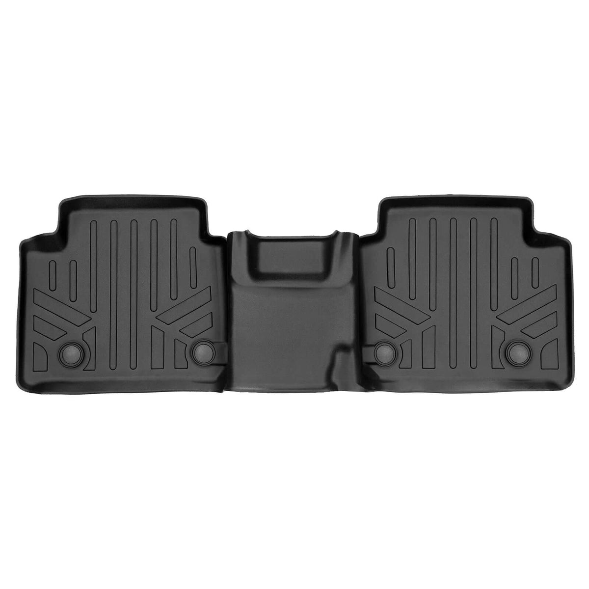 Smart Liner USA Motor Vehicle Interior Fittings Black / Second Row Floor Mat Liners SMARTLINER Custom Fit Floor Liners For 2021-2025 Jeep Grand Cherokee L w/ 2nd Row Bench Seat