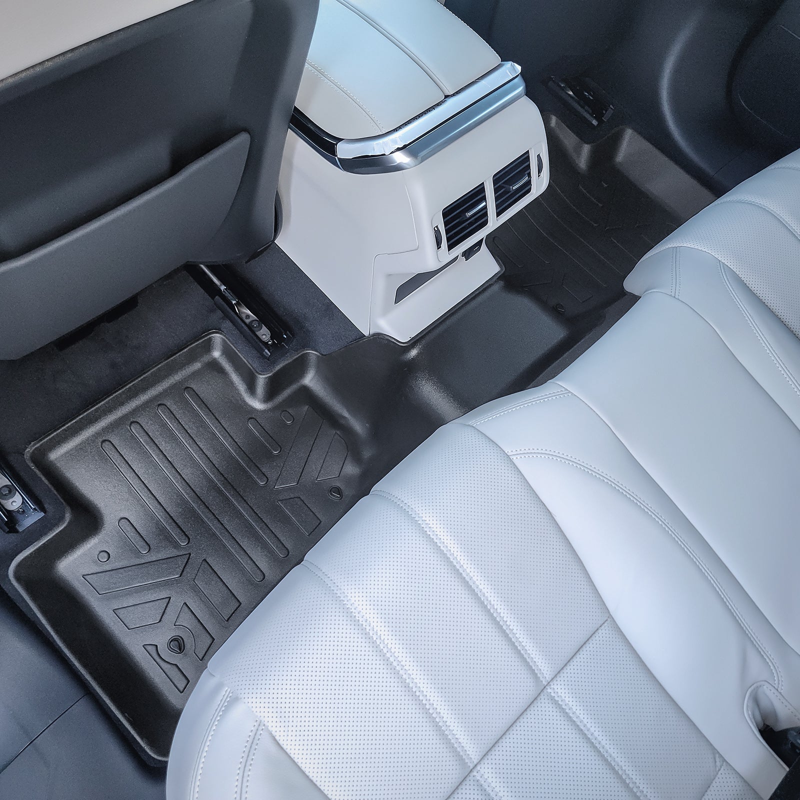 SMARTLINER Custom Fit Floor Liners For 2021-2023 Land Rover/Range Rover Velar w/o Full Size Spare Wheel