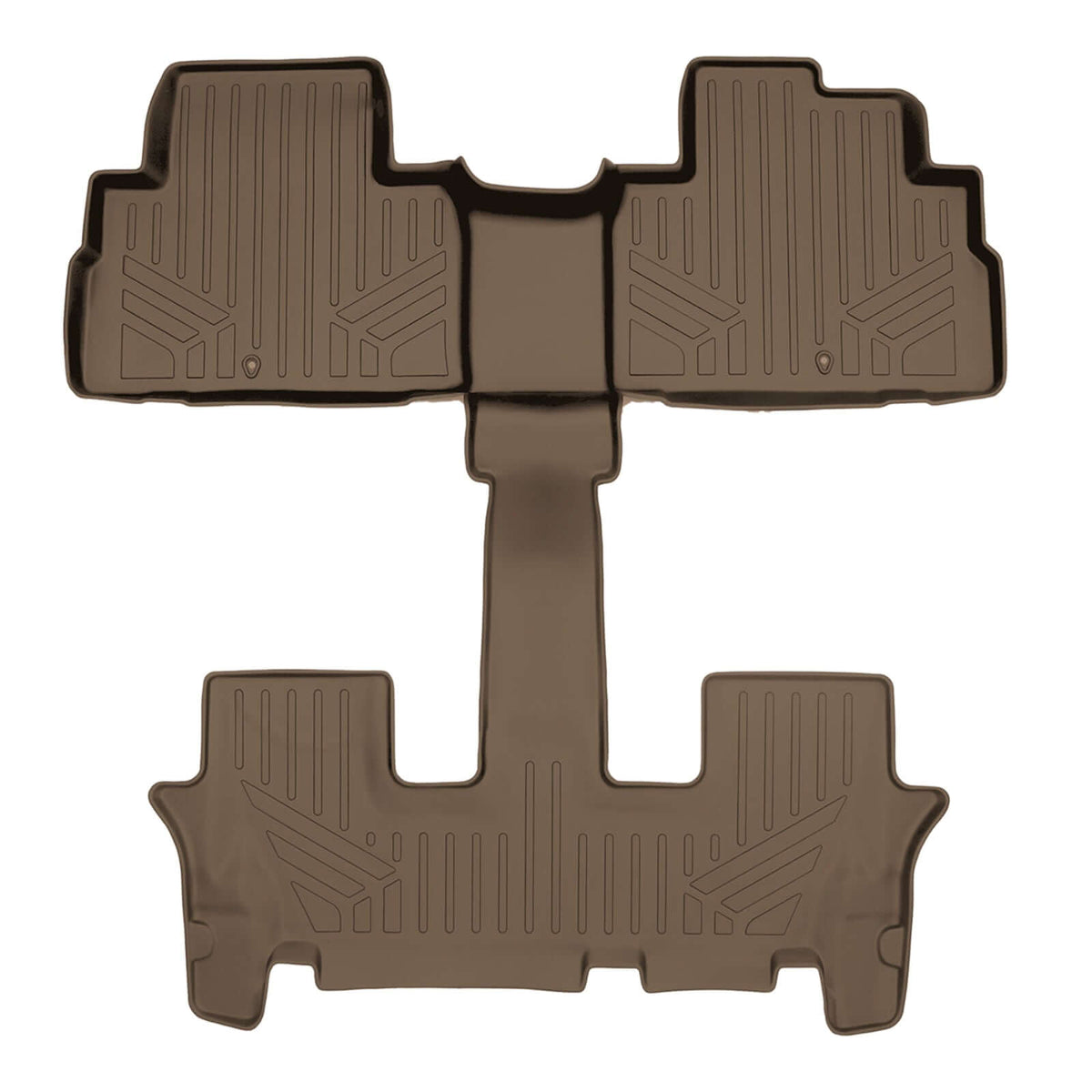 SMARTLINER 2020-2025 Kia Telluride Floor Liners (7 Passenger) – 2nd row liner (view 4)