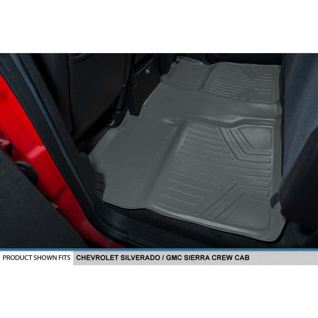 SMARTLINER Custom Fit for 2007-2013 Silverado/Sierra 1500 Crew Cab - 2007-2014 2500/3500 HD Crew Cab - Smartliner USA