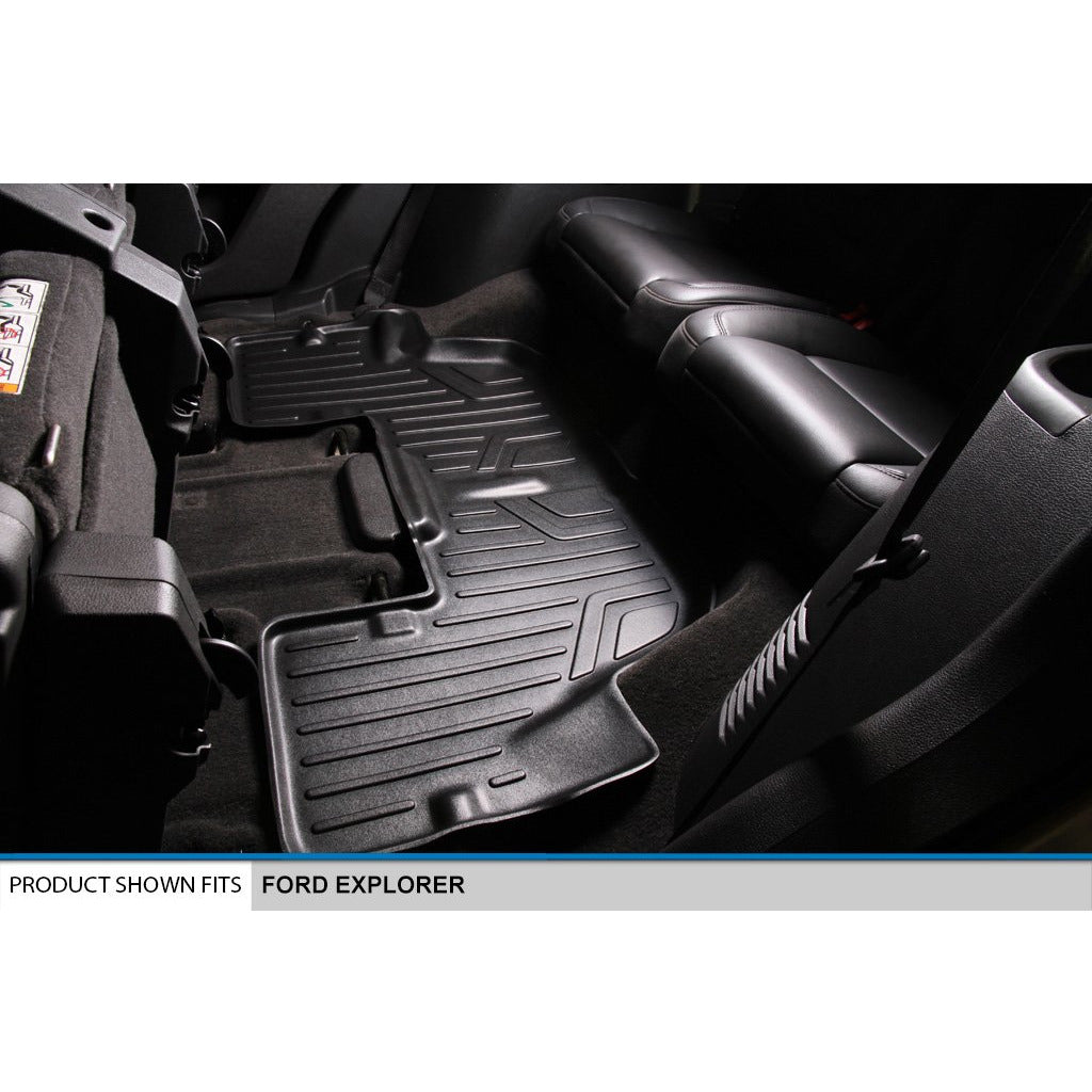 SMARTLINER Custom Fit for 2011-2014 Ford Explorer (with 2nd Row Center Console) - Smartliner USA