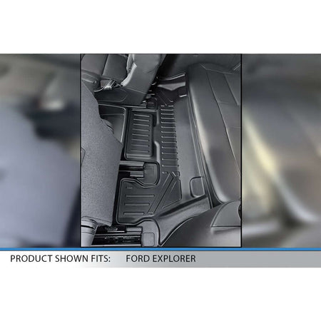 Smart Liner USA Motor Vehicle Interior Fittings SMARTLINER Custom Fit Floor Liners For for 2020-2025 Ford Explorer 7 Passenger