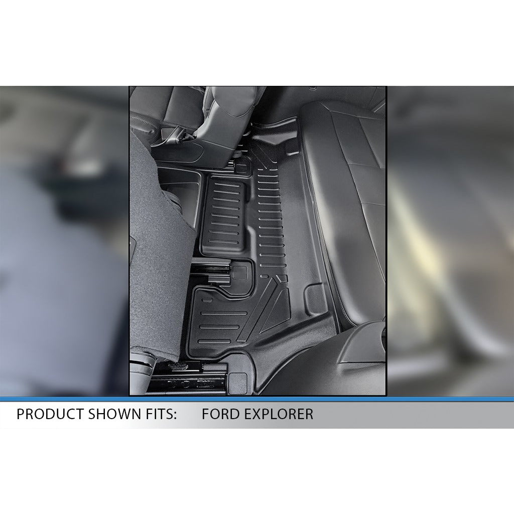 SMARTLINER Custom Fit Floor Liners For for 2020-2023 Ford Explorer 7 Passenger