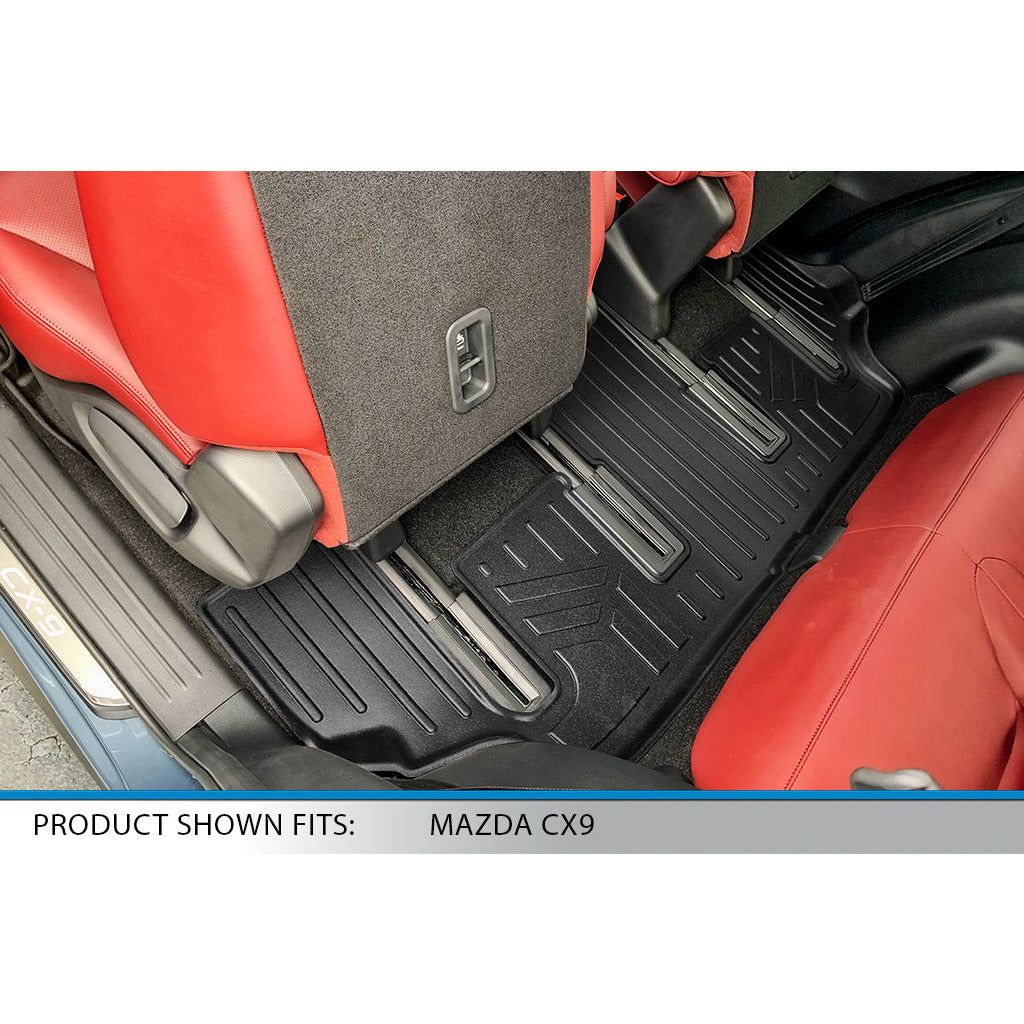 SMARTLINER Custom Fit Floor Liners For 2020-2023 Mazda CX-9 (6 Passenger Without CC)