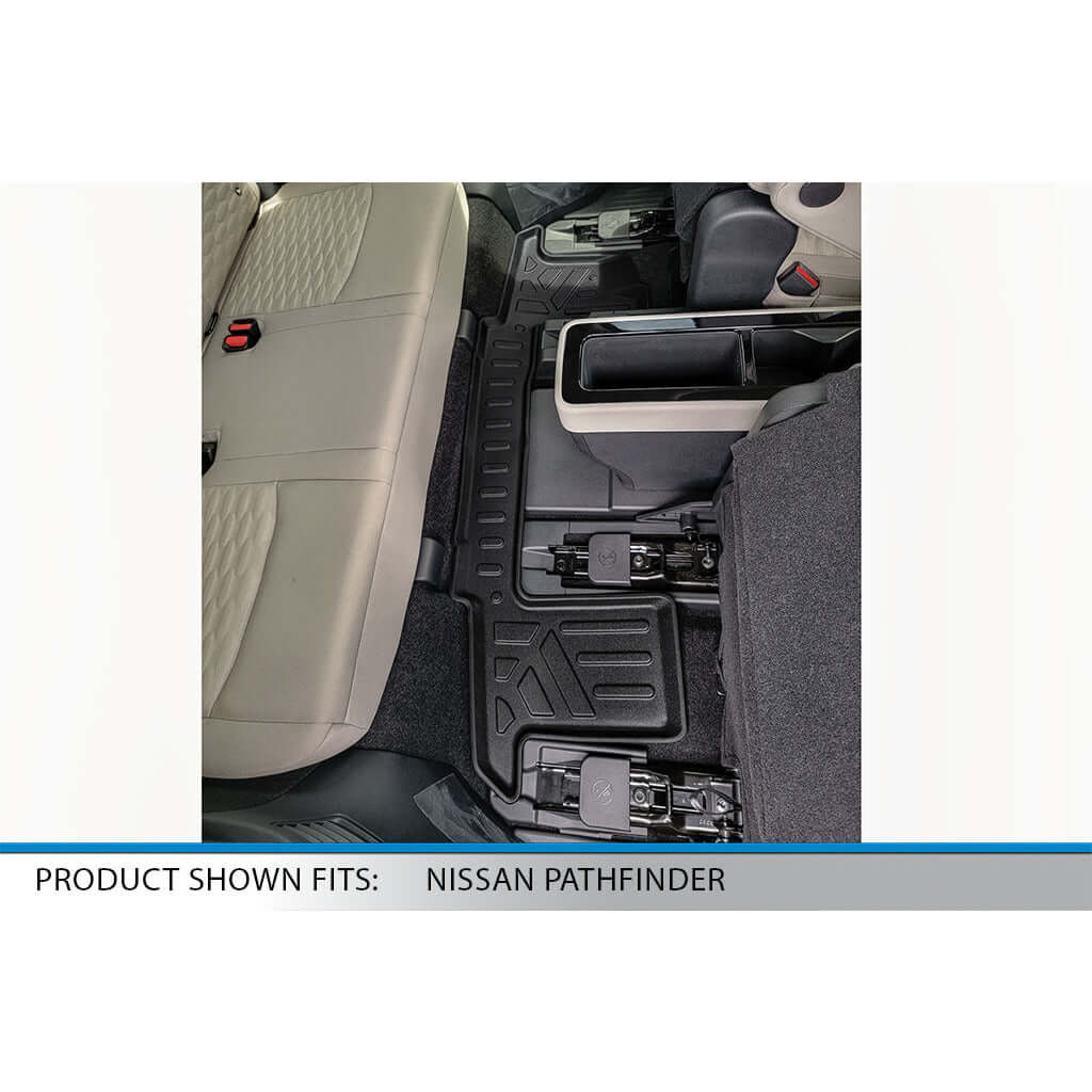 Smart Liner USA Motor Vehicle Interior Fittings SMARTLINER Custom Fit Floor Liners For 2022-2025 Nissan Pathfinder (7 Passenger)