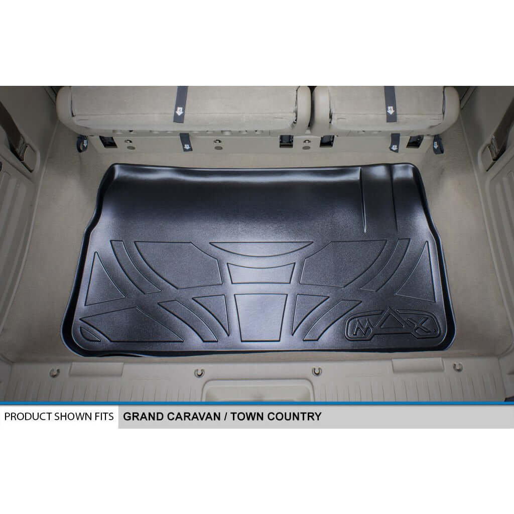 Smart Liner USA Motor Vehicle Interior Fittings Smart Trimâ„¢ Custom Fit Floor Liners For 2008 2020 Caravan/Town & Country (Stow'n Go Only)