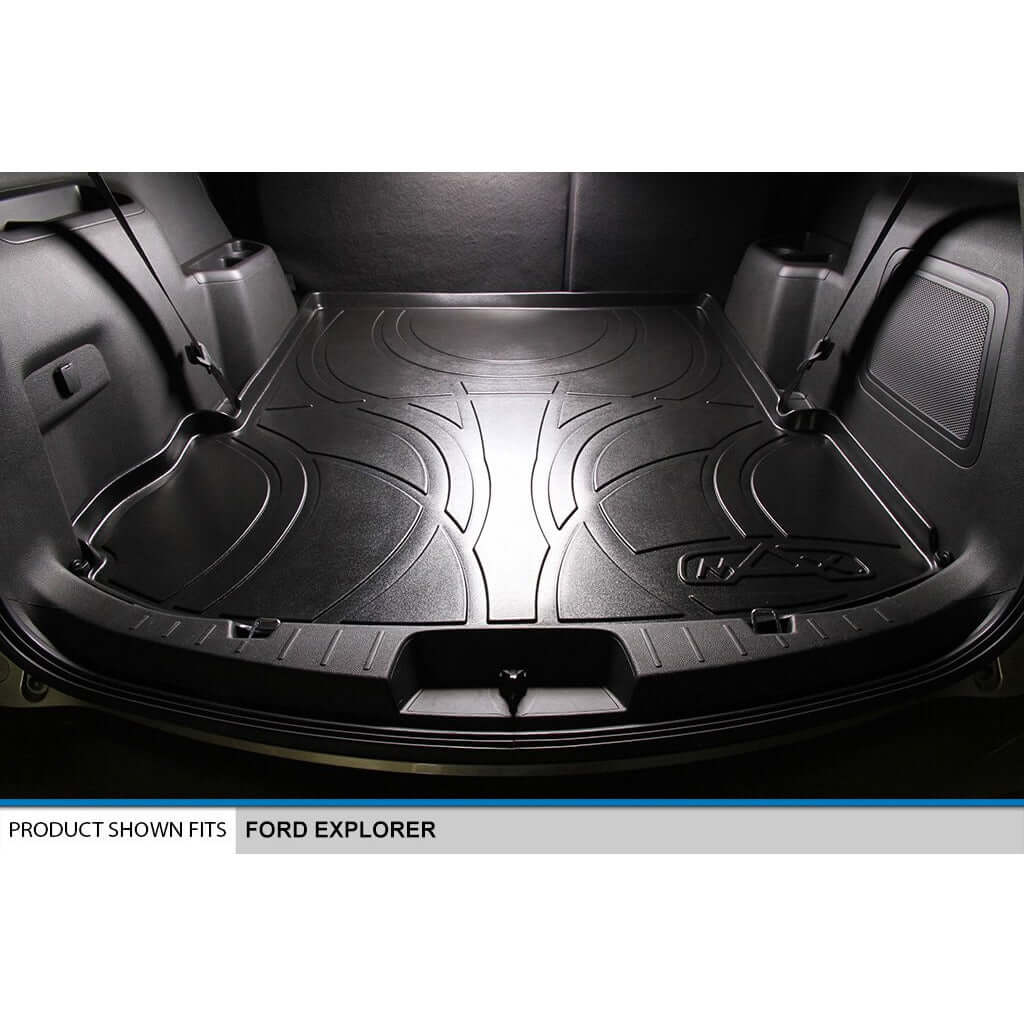 Smart Liner USA Motor Vehicle Interior Fittings SMARTLINER Custom Fit Floor Liners For 2017-2019 Ford Explorer with 2nd Row Center Console