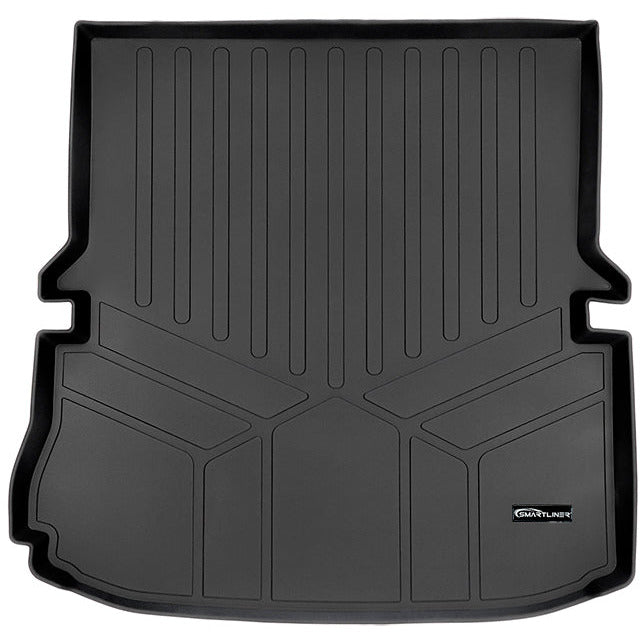 SMARTLINER Custom Fit Floor Liners For 2017-2019 Ford Explorer with 2nd Row Center Console