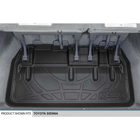 Smart Liner USA Motor Vehicle Interior Fittings Smart Trimâ„¢ Custom Fit Floor Liners For 2013 2020 Toyota Sienna 7 Passenger Model