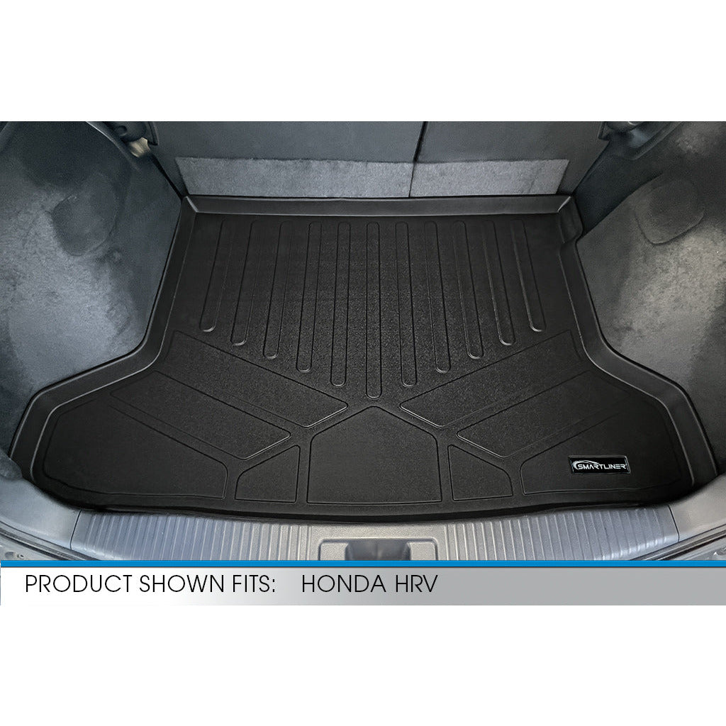 SMARTLINER Custom Fit Floor Liners For 2016-2022 Honda HR-V FWD Models Only