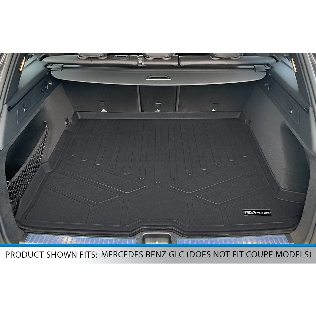 SMARTLINER Custom Fit Floor Liners For 2016-2024 Mercedes Benz GLC SUV Models Only