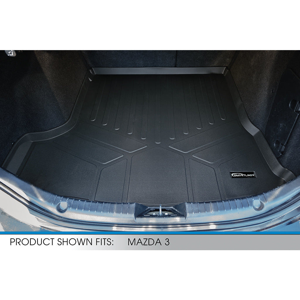 SMARTLINER Custom Fit Floor Liners For 2014-2018 Mazda 3 Sedan