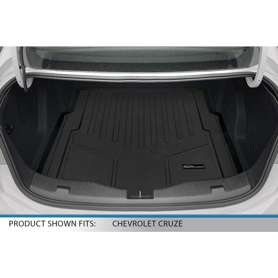 Smart Liner USA Motor Vehicle Interior Fittings SMARTLINER Custom Fit Floor Liners For 2016-2020 Chevrolet Cruze Sedan with Spare Tire