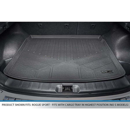 Smart Liner USA Motor Vehicle Interior Fittings SMARTLINER Custom Fit Floor Liners For 2017-2024 Nissan Rogue Sport - Factory Cargo Tray in Highest Position (No S Models)