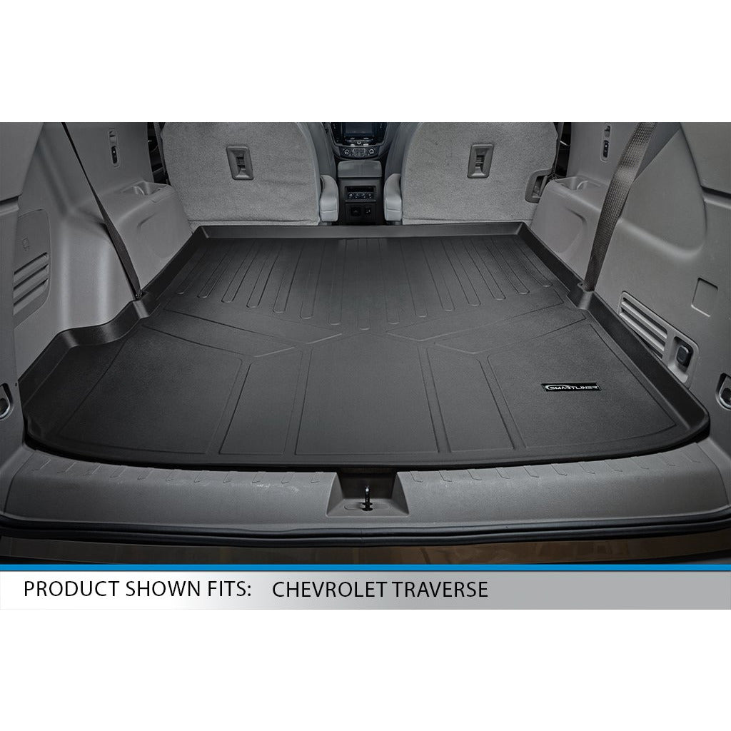 SMARTLINER Custom Fit Floor Liners For 2018-2023 Chevrolet Traverse (with 2nd Row Bench Seat)