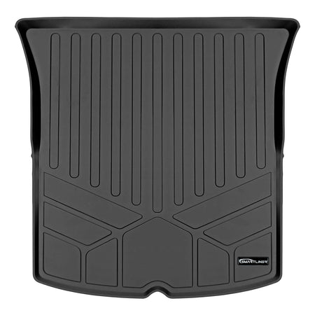 Smart Liner USA Motor Vehicle Interior Fittings Black / Cargo Liner Behind the 2nd Row SMARTLINER Custom Fit Floor Liners For 2020-2025 Tesla Model Y (5 Passenger)