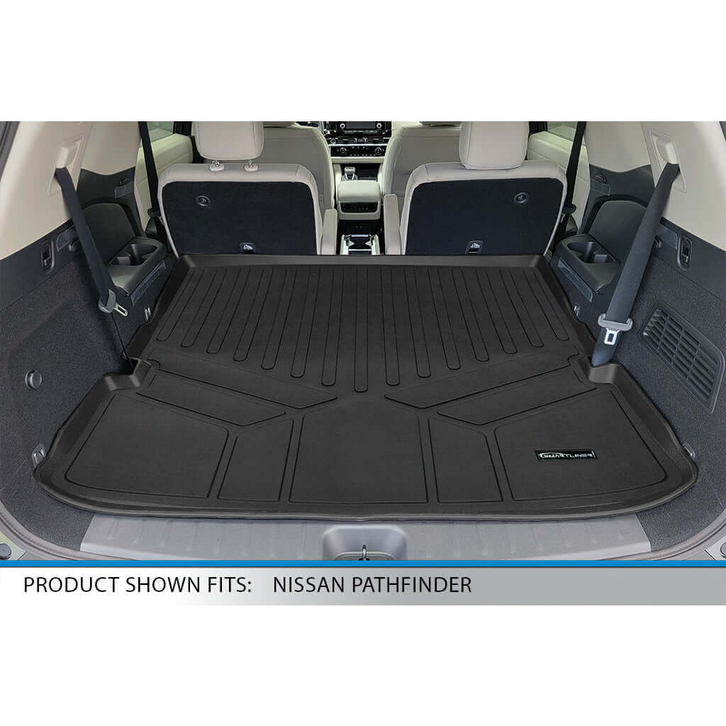 Smart Liner USA Motor Vehicle Interior Fittings SMARTLINER Custom Fit Floor Liners For 2022-2025 Nissan Pathfinder (7 Passenger)
