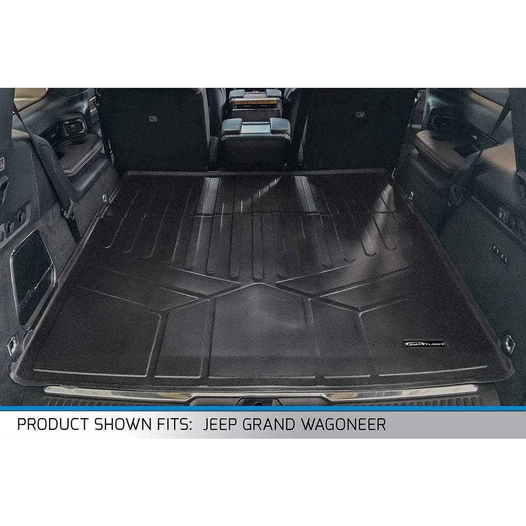 SMARTLINER Custom Fit Floor Liners For 2022-2023 Jeep Grand Wagoneer (8 Passenger Model)