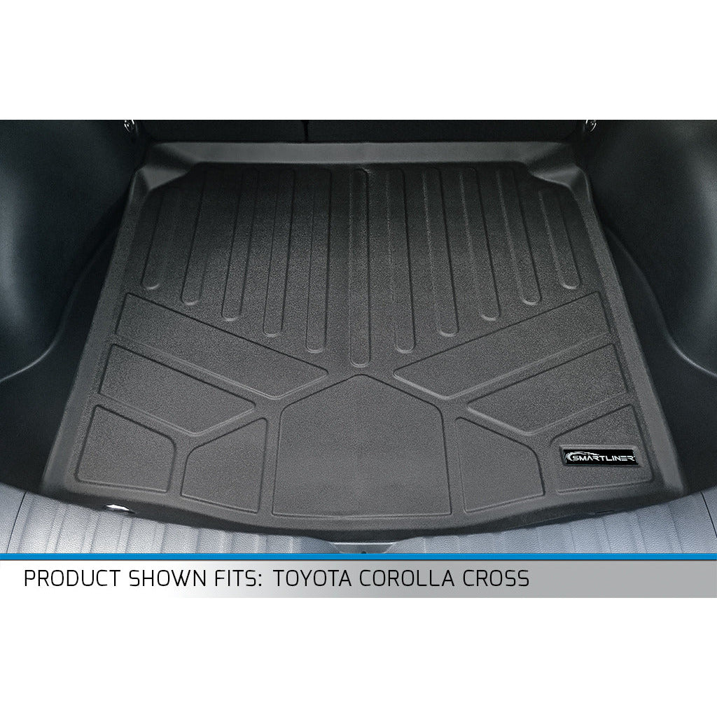 SMARTLINER Custom Fit Floor Liners For 2022-2024 Toyota Corolla Cross (Fits FWD)