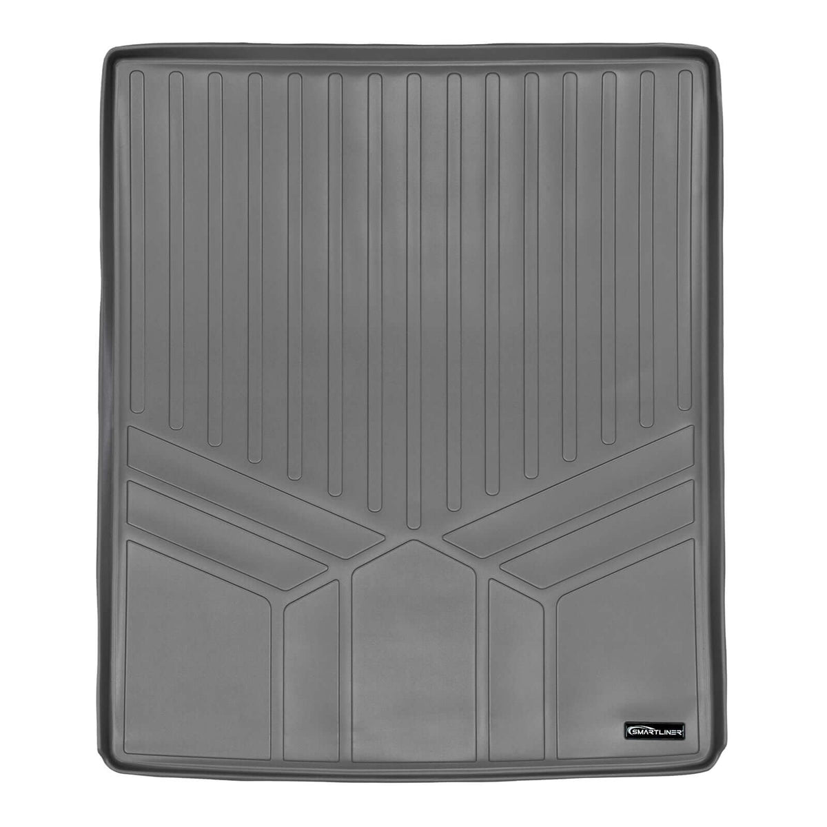 Smart Liner USA Floor Mats in Motor Vehicle Interior Fittings Gray / Cargo Liner Behind the 2nd Row Smart Trimâ„¢ Custom Fit Floor Liners For 2008 2020 Caravan/Town & Country (Stow'n Go Only)