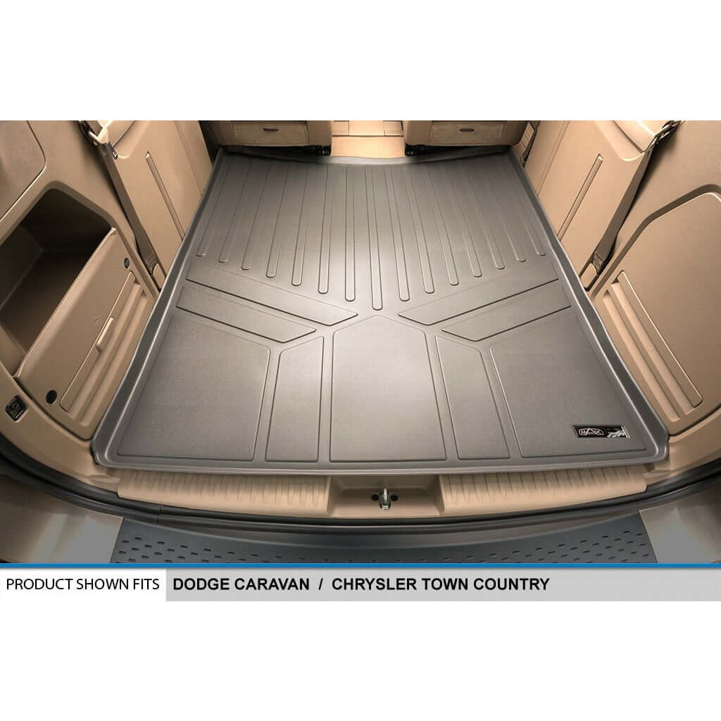 Smart Liner USA Floor Mats in Motor Vehicle Interior Fittings Smart Trimâ„¢ Custom Fit Floor Liners For 2008 2020 Caravan/Town & Country (Stow'n Go Only)