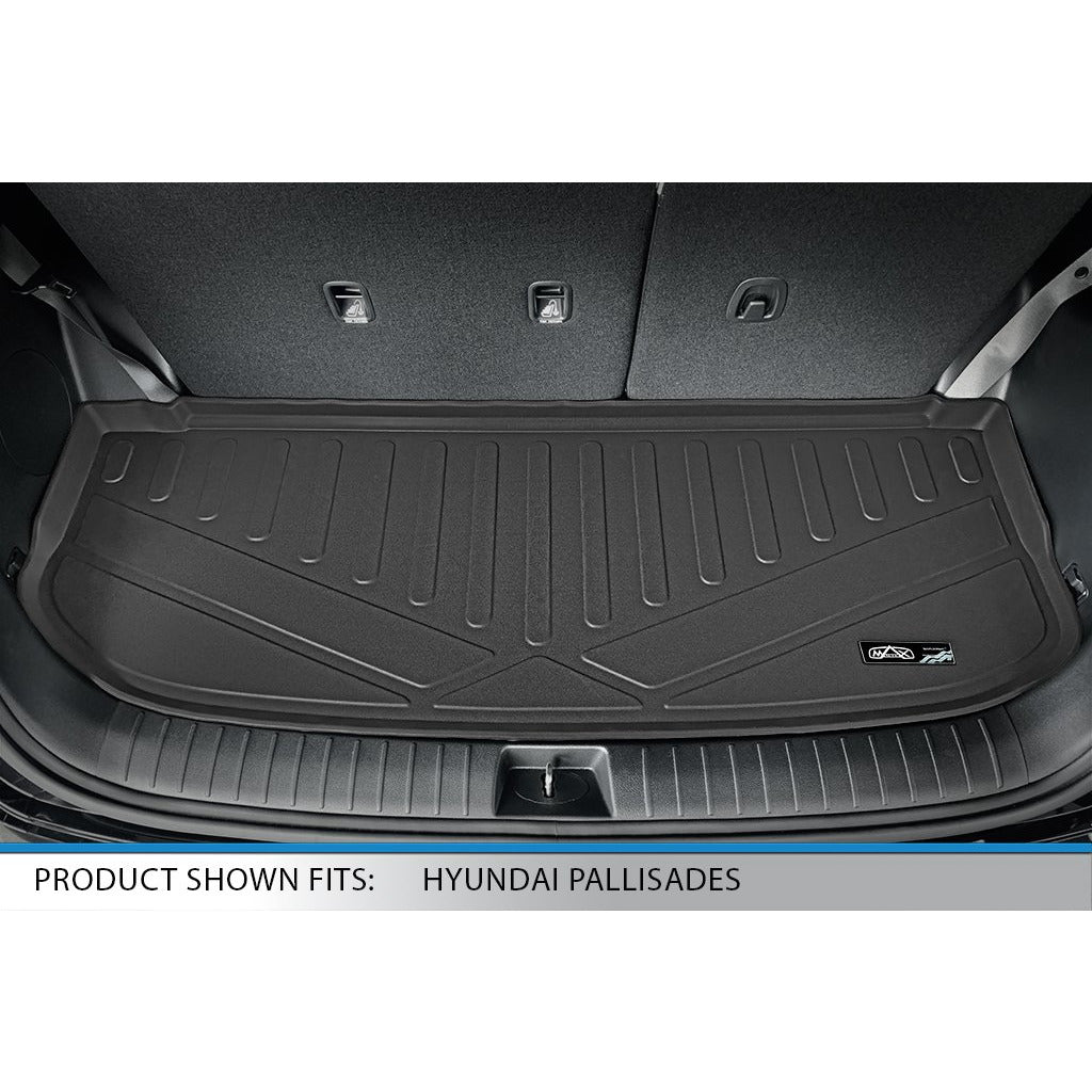 SMARTLINER Custom Fit for 2020 Hyundai Palisade with 2nd Row Bucket Seat No Center Console with in between Coverage - Smartliner USA
