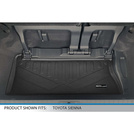 Smart Liner USA Motor Vehicle Interior Fittings SMARTLINER Custom Fit Floor Liners For 2021-2025 Toyota Sienna with 2nd Row Bucket Seats and Spare Tire