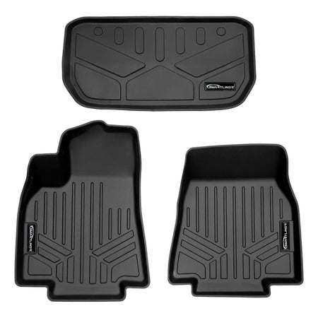 Smart Liner USA Motor Vehicle Interior Fittings Black / First Row & Front Row Trunk Liner SMARTLINER Custom Fit Floor Liners For 2020-2025 Tesla Model Y (5 Passenger)