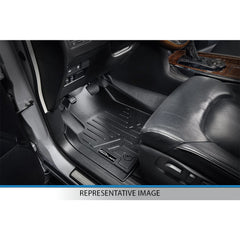 SMARTLINER Custom Fit Floor Liners For 2019 Silverado 1500/ GMC Sierra 1500 Legacy Double Cab (Over the Hump Coverage)
