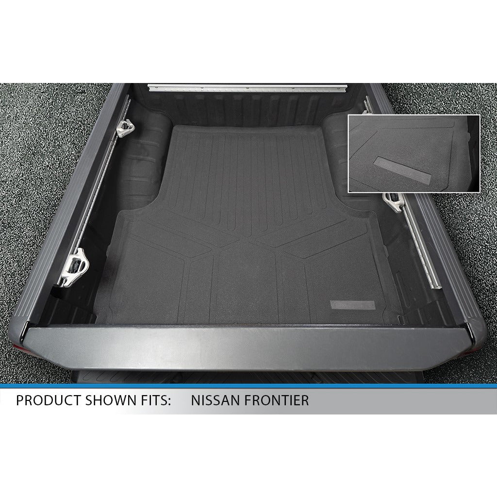 SMARTLINER Custom Fit Floor Liners For 2008-2021 Nissan Frontier with Dual Drivers Side Floor Posts