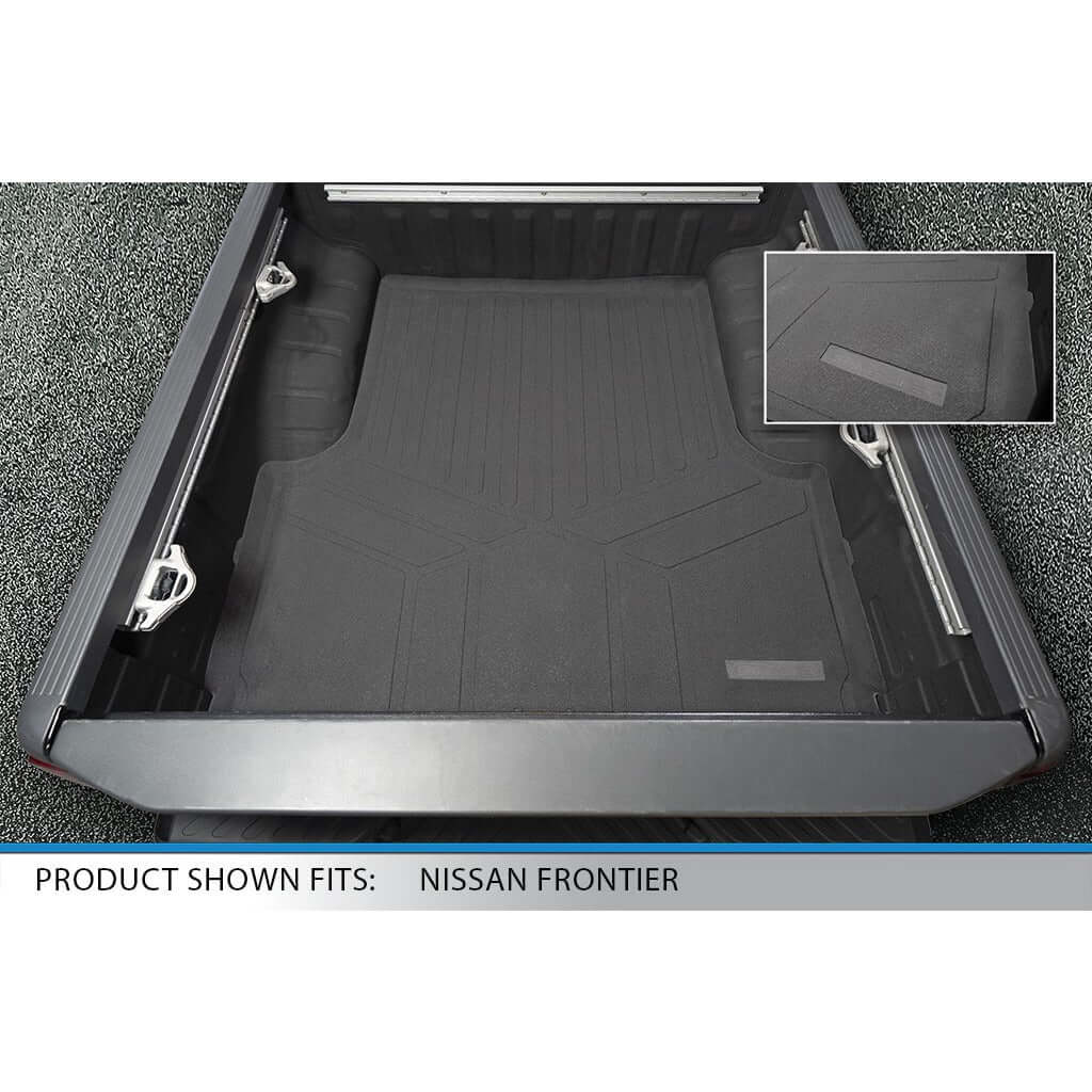 SmartCoverageâ„¢ Custom Fit Floor Liners For 2008-2021 Nissan Frontier Crew Cab with Dual Drivers Side Floor Posts
