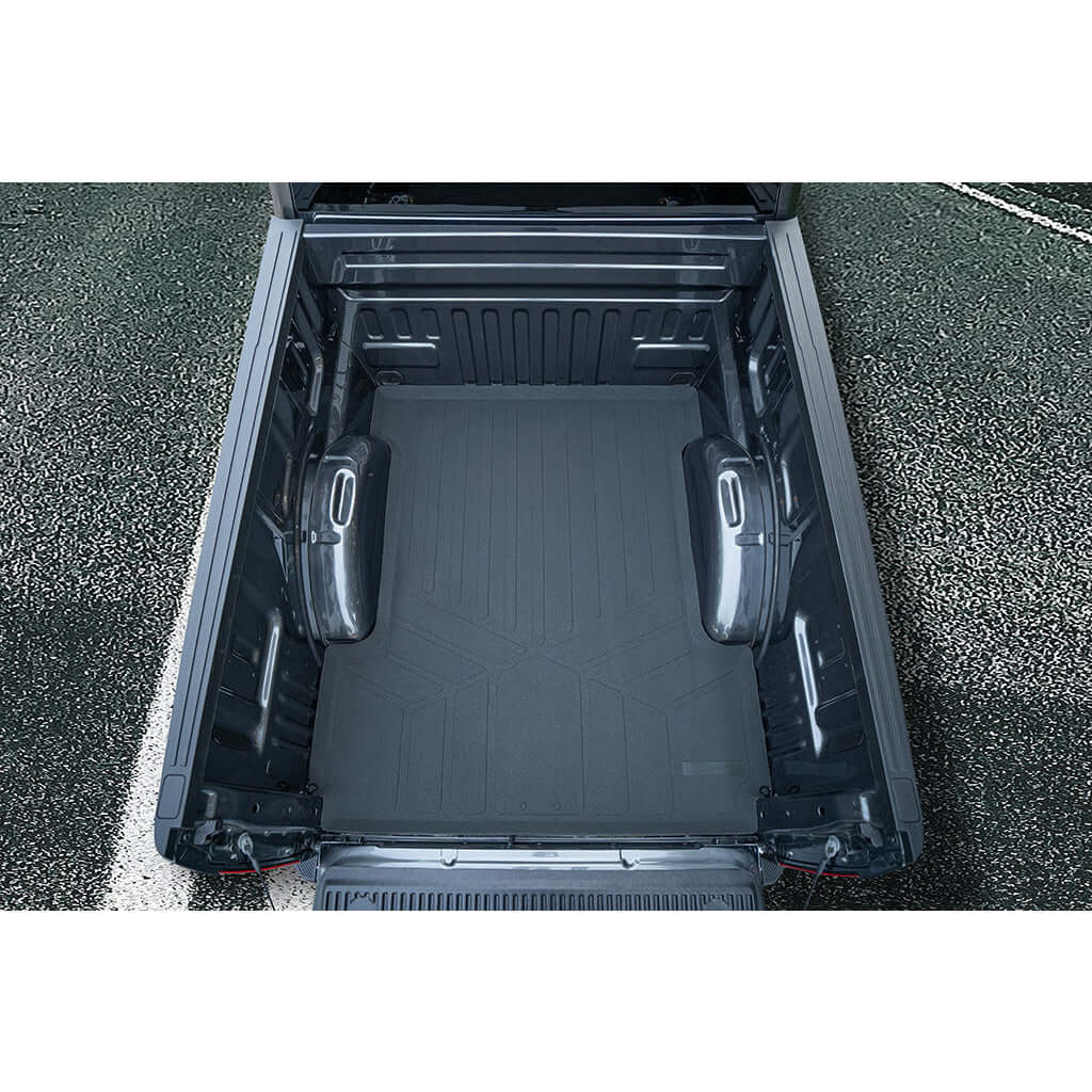SmartCoverage™ Custom Fit Floor Liners For 2015-2024 Ford F-150 with 1st Row Bucket Seats & OEM 2nd Row Under Seat Storage
