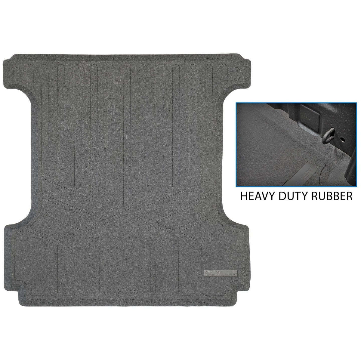 SmartCoverageâ„¢ Custom Fit Floor Liners For 2019-2024 RAM 1500 Crew Cab (5'7 Short Bed Only)- K0369