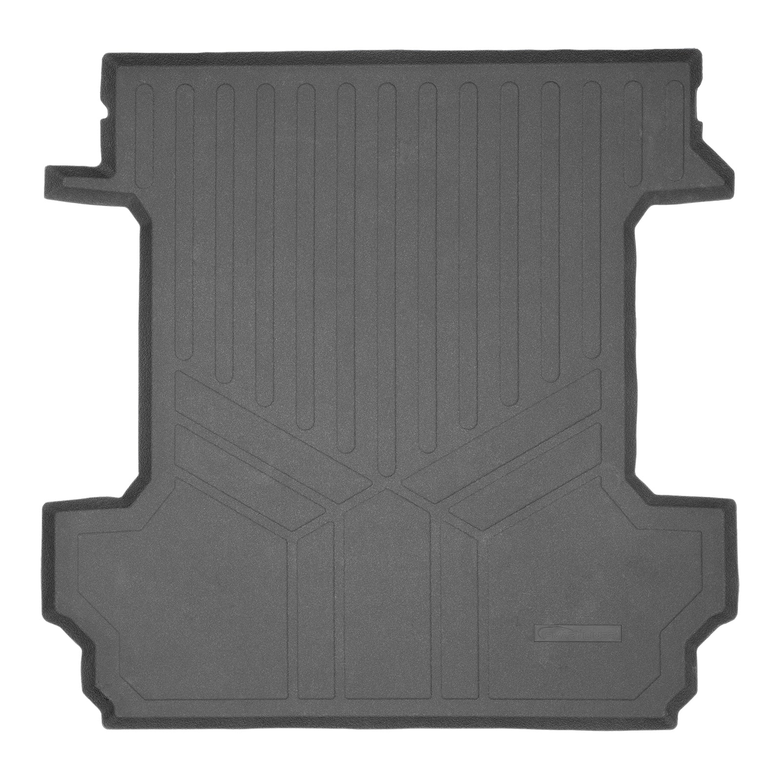 SMARTLINER Custom Fit Floor Liners For 2019-2023 Chevrolet Silverado 1500 Crew Cab With 1st Row Bench Seat (with OTH Coverage) and Vinyl Flooring without the 2nd Row Underseat Storage