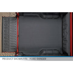 SMARTLINER Custom Fit Floor Liners For 2019-2021 Ford Ranger SuperCrew Cab with Vinyl Flooring