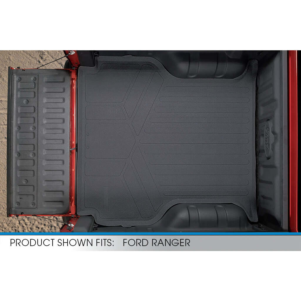 SmartCoverageâ„¢ Custom Fit Floor Liners For 2019-2021 Ford Ranger SuperCrew Cab (5' Bed Size Only)- K0410