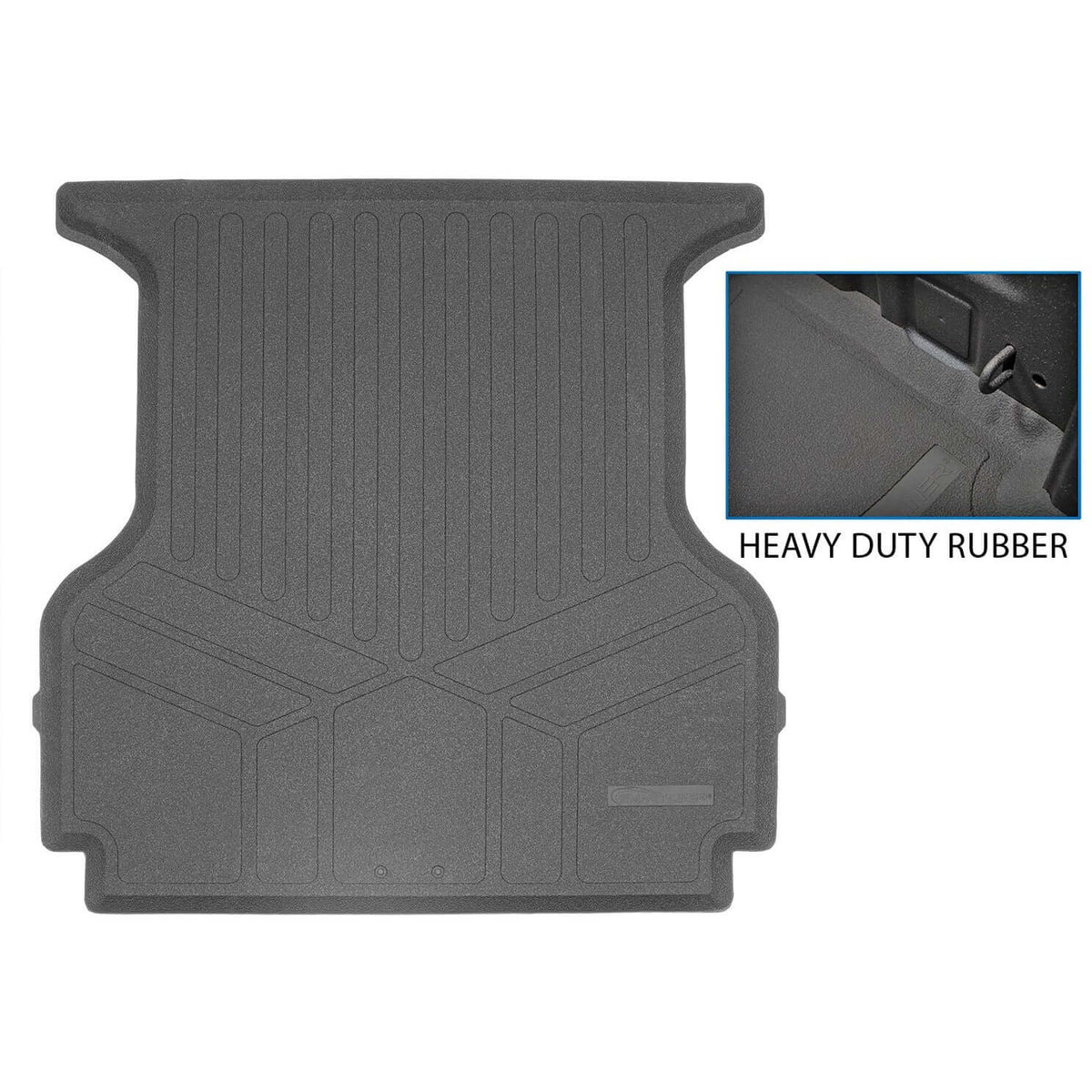 SmartCoverageâ„¢ Custom Fit Floor Liners For 2019-2021 Ford Ranger SuperCrew Cab (5' Bed Size Only)- K0410