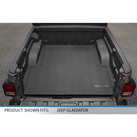 SMARTLINER Custom Fit Floor Liners For 2020-2023 Jeep Gladiator Crew Cab (5' Bed Size Only)- K0459