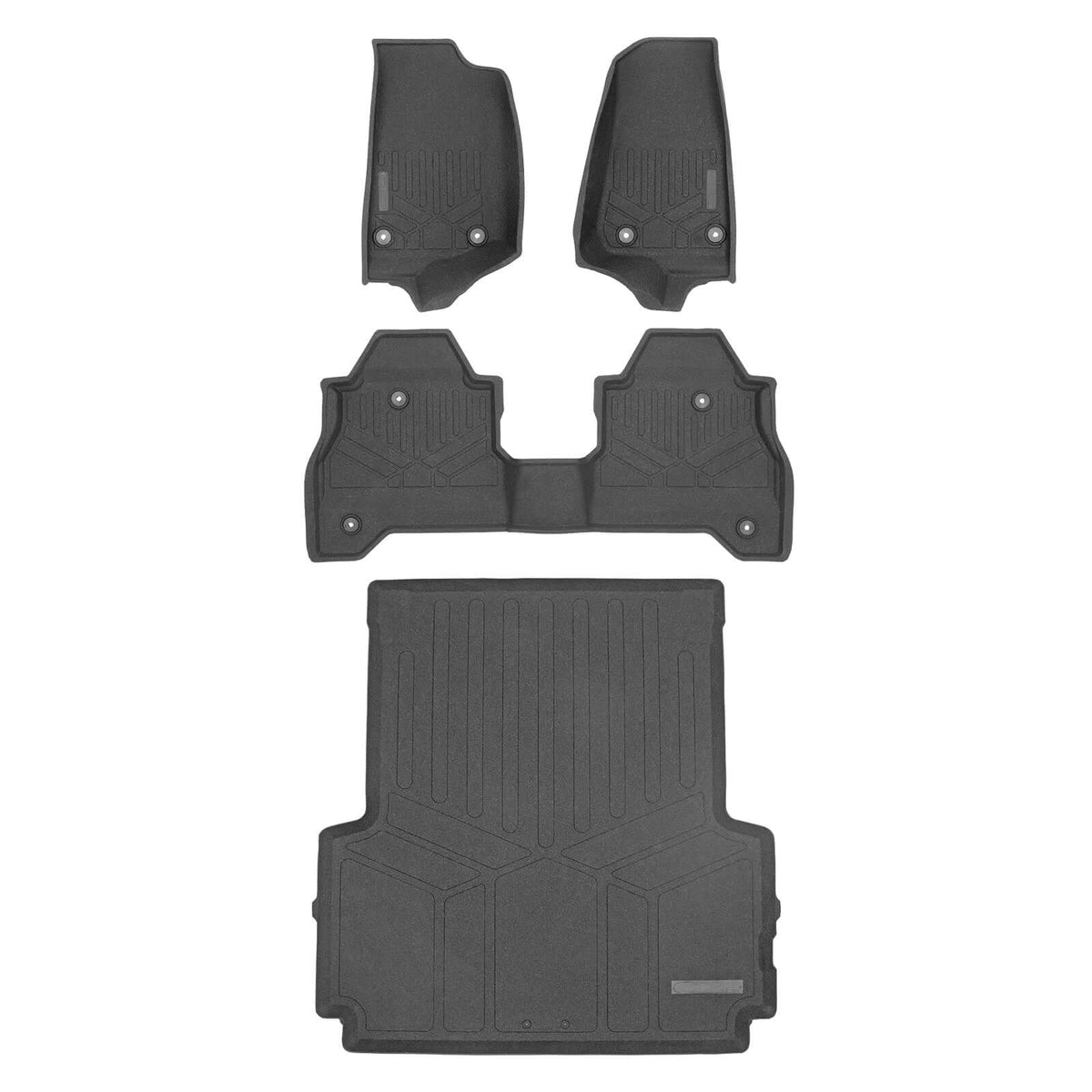 SmartCoverage™ Custom Fit Floor Liners For 2020-2025 Jeep Gladiator