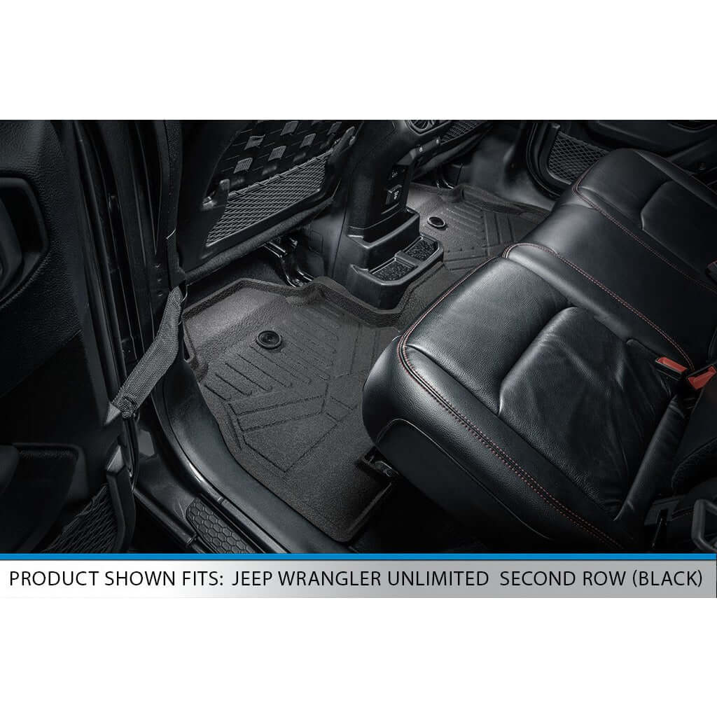 Smartliner USA SMARTLINER Custom Fit Floor Liners For 2018-2024 Jeep Wrangler Unlimited