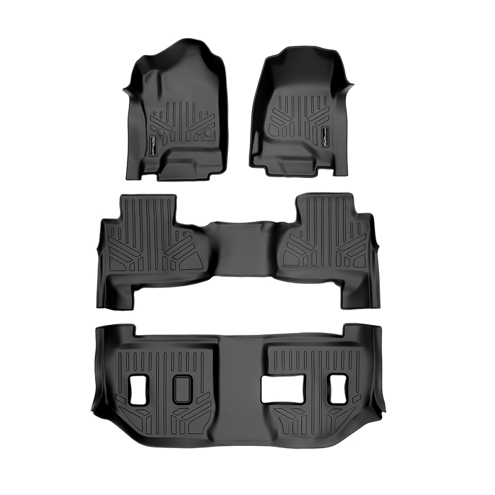 SMARTLINER Custom Fit for 2015-2020 Suburban / Yukon XL (with 2nd Row Bench Seat) - Smartliner USA