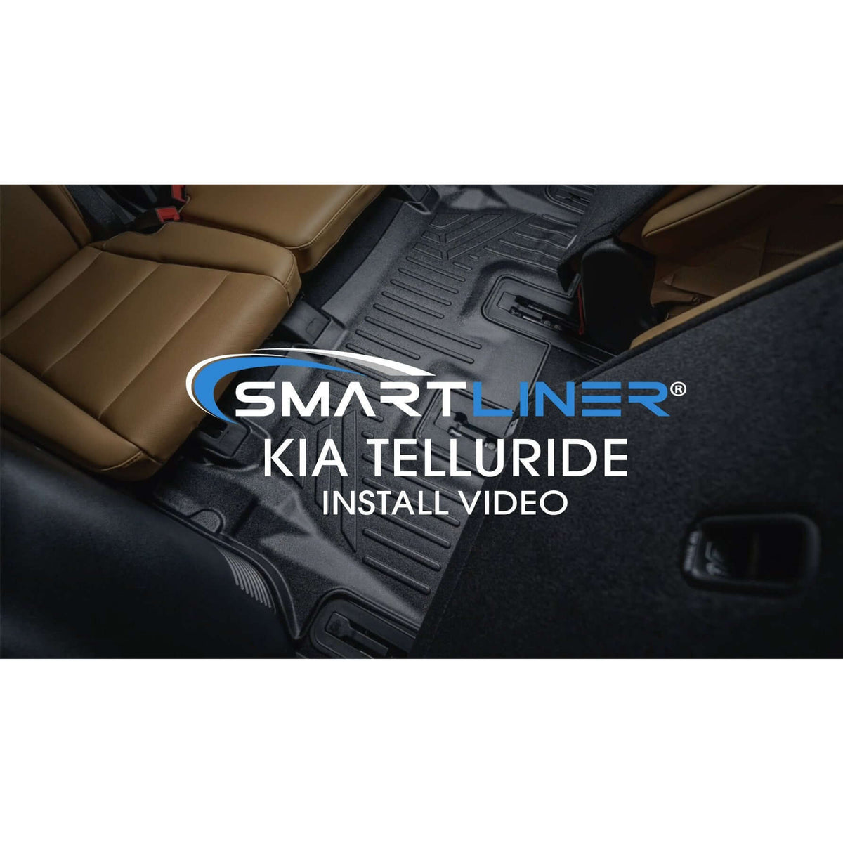 Smart Liner USA Motor Vehicle Interior Fittings SMARTLINER Custom Fit Floor Liners For 2020-2025 Kia Telluride with 2nd Row Bench Seat
