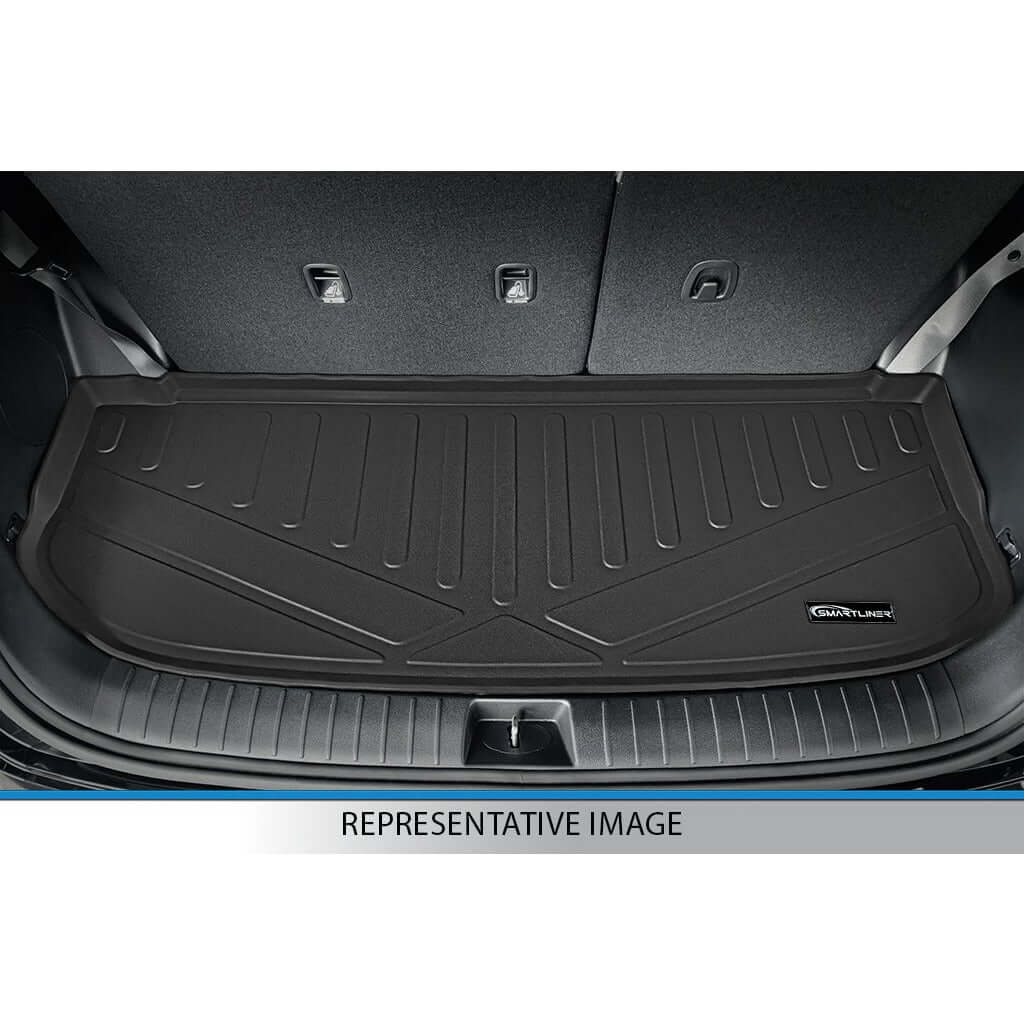 SMARTLINER Custom Fit Floor Liners For 2016-2022 Honda Pilot (8 Passenger Model)